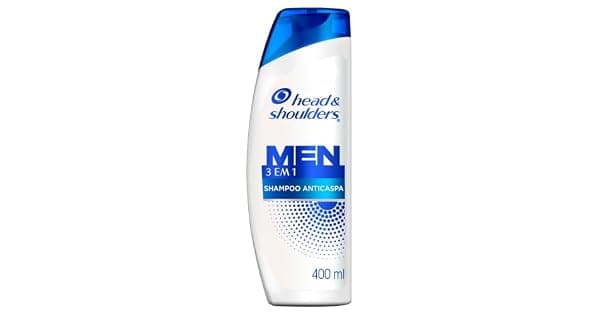 Head  Shoulders Shampoo Anticaspa Men 3 em 1 400 ml