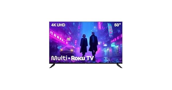 Smart TV 50 Roku Multi 4K Compatvel com Alexa e Google Home
