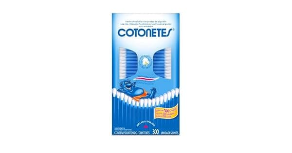 Cotonetes Hastes Flexveis300un