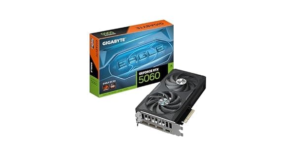 Gigabyte Placa grfica GeForce RTX 5060 Eagle OC 8G  8 GB GDDR7 128 bits PCIE 50 2550 MHz Core Clock 3 x DisplayPort 1 x HDMI GVN5060EAGLE OC8GD