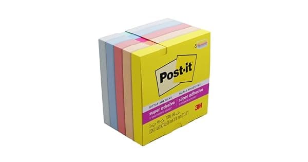 POSTIT 3M Bloco de Notas Adesivas Coleo Alegria 450 Folhas