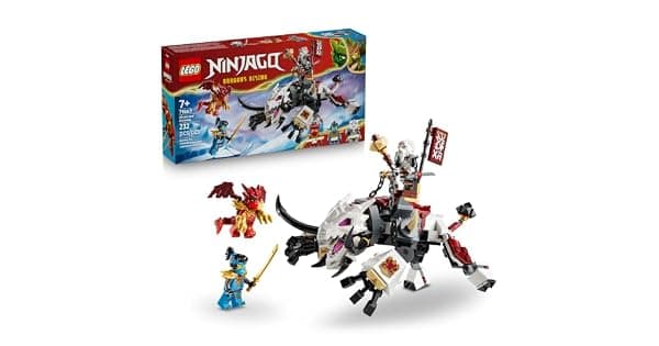 LEGO Ninjago Zilvar e Grimtak o Drago Feral 71863