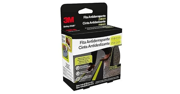 3M Fita Antiderrapante Safety Walk Neon 50mm x 5m 1 Unidade