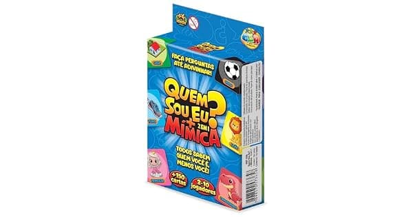 GGB Jogo Infantil 2 em 1 Quem Sou Eu e Mmica
