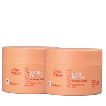 Kit 2 Mascaras Nutri Enrich 150ml - Wella Profissionals - Wella Professionals - Máscara Capilar - Magazine Afadadaspromos