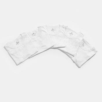 Kit Camiseta Hering Básica Feminina 5 Peças - Camiseta Feminina - Magazine Afadadaspromos